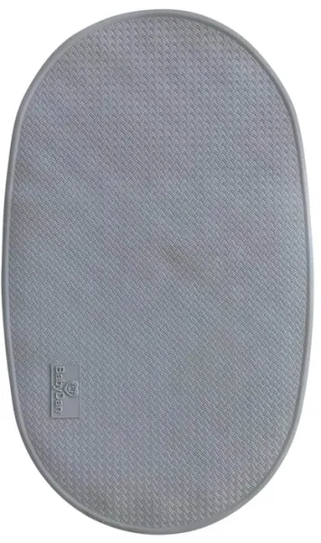 BabyDan Tapete de Banho 42x25 cm, cinza