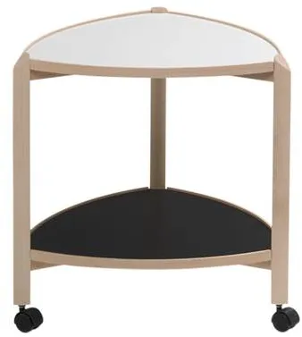 Thomsen Furniture Visit mesa lateral - carvalho/melamina - carvalho natural - 55x50x50 cm.