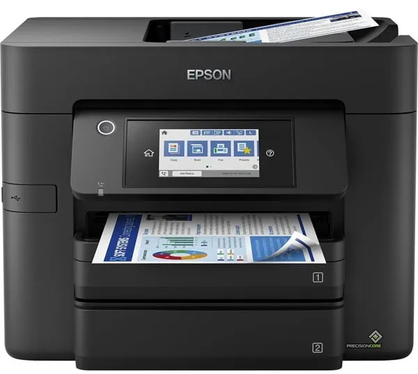 Epson WorkForce Pro WF-4830DTWF All in One Impressora Multifuncional com Fax - Cor - Tinta