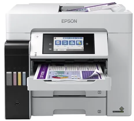 Epson EcoTank ET-5880 All in One Impressora Multifuncional com Fax - Colorida - Tinta