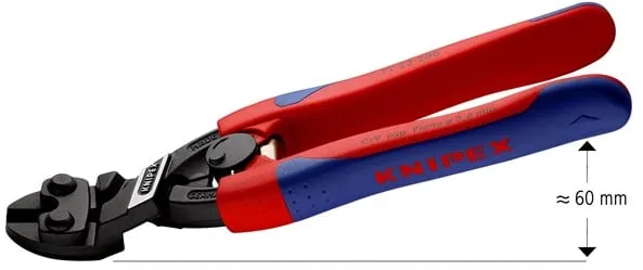 KNIPEX cobolt® preto atramentado 200 mm, 71 22 200