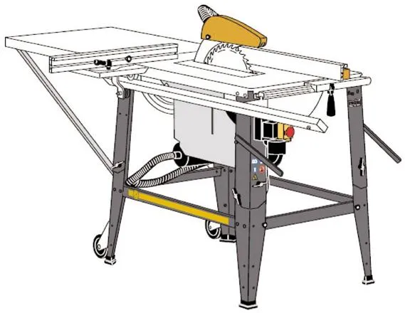 Lindahl & Nermark Serra de mesa LCS254