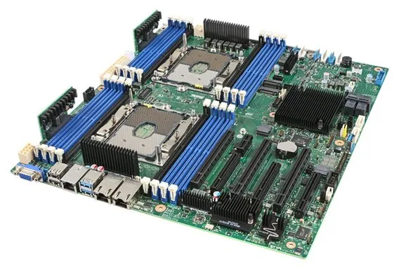 Intel Server Board S2600STQR - Placa-mãe - Intel C628 - Intel Socket P Socket - DDR4 RAM - SSI (Servidor)