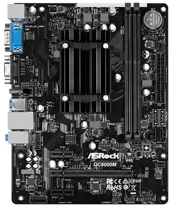 ASRock QC6000M - Placa-mãe - Micro ATX - AMD E2 6110 Placa-mãe - Soquete - DDR3 RAM - Micro-ATX
