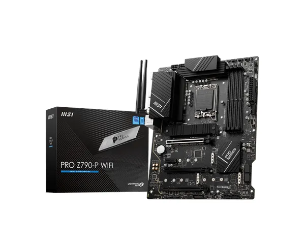 MSI PRO Z790-P WIFI Placa-mãe - Intel Z790 - Soquete Intel LGA1700 - DDR5 RAM - ATX
