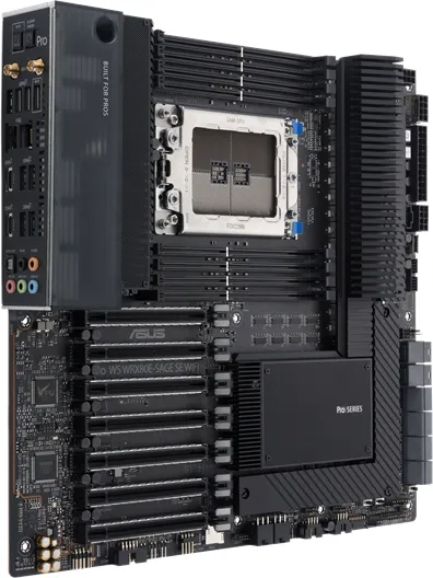 ASUS Pro WS WRX80E-SAGE SE WIFI Placa-mãe - AMD WRX80 - AMD sWRX8 Socket - DDR4 RAM - Extended ATX