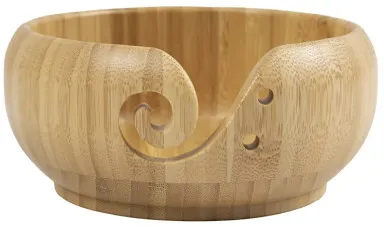 Tigela de fio, diâmetro 15 cm, A: 7,5 cm, bambu, 1 unid.