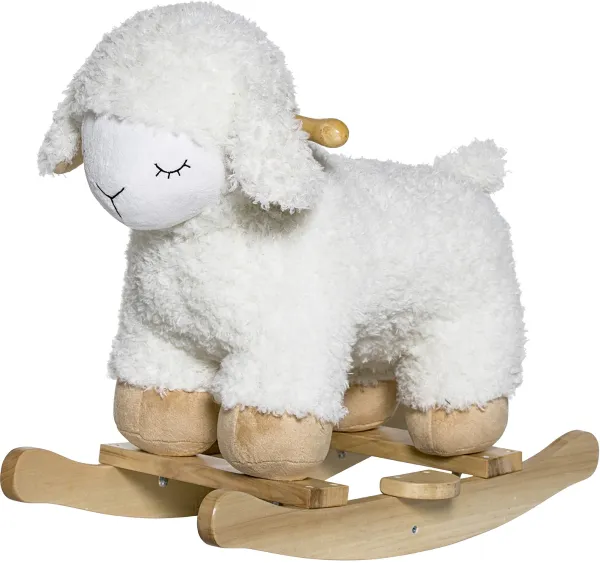 Mini, Cavalo de balanço, Ovelha, Poliéster, Faia
