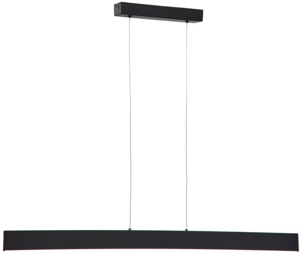 Boadella, Luminária pendente, preta, metal