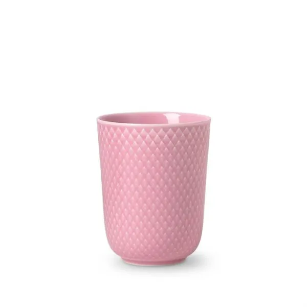 Lyngby Porcelana Rhombe Color - Caneca 33 cl - Rosa