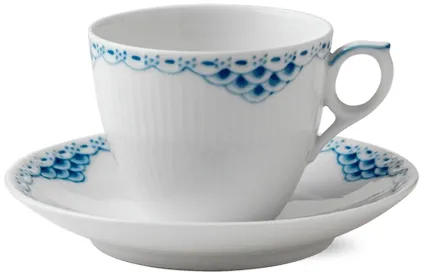 Royal Copenhagen Princesa xícara com pires - 17 cl