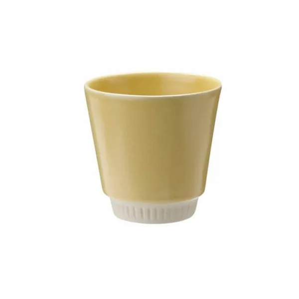 Caneca Knabstrup Cerâmica Colorit, 250 ml, Amarela