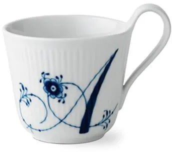 Royal Copenhagen Coleção Alfabeto caneca 33 cl - A