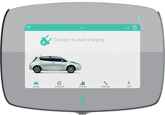 Wallbox Commander 2 Estação de carregamento com Wi-Fi, 22 kW, 5 metros, Tipo 2, Branco
