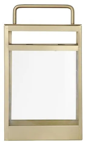 Cozy Living Pure Nordic Lanterna Média Ouro Fosco