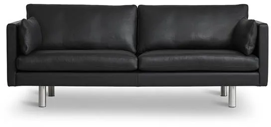 Nielaus Handy Sofá de Couro - 3 Lugares