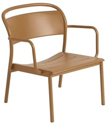 Cadeira Muuto Linear Steel Laranja Queimada