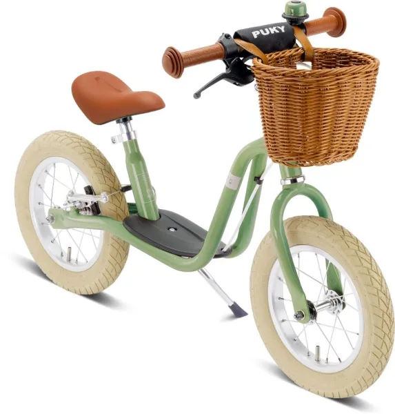 LR XL BR bicicleta de equilíbrio retro verde