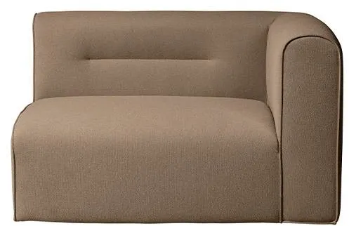 FDB Møbler - L44 Mols módulo direito - Taupe