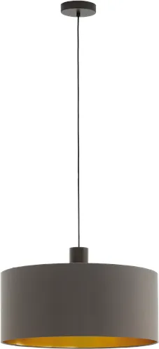 EGLO CONCESSA 1 pendente, cappuccino/ouro
