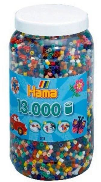 HAMA Midi Beads 13 000 pcs Cores Mix 67