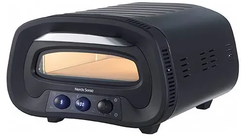 Nordic Sense Forno de Pizza elétrico 1700 watts - Preto