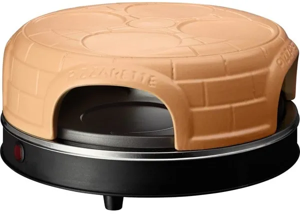 Emerio PO-113255.4 - forno de pizza/raclette - terracota laranja