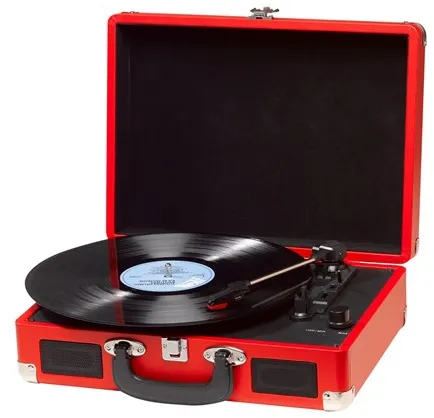 DENVER VPL-120 - Toca-discos - Vermelho