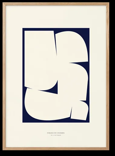 Peléton Shapes of Curves 05 50x70 Pôster