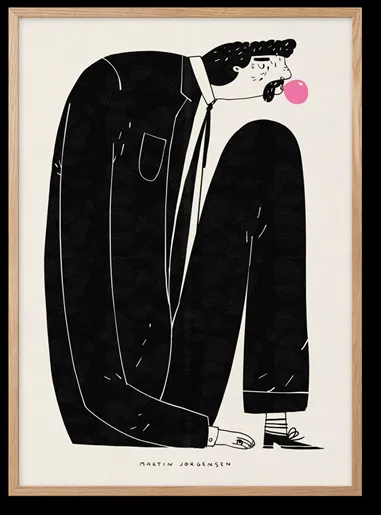 Peléton Gumman 70x100 Pôster
