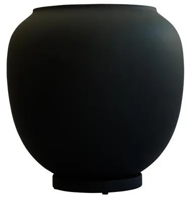 101 Copenhagen Sunao Vaso de Planta Grande Preto