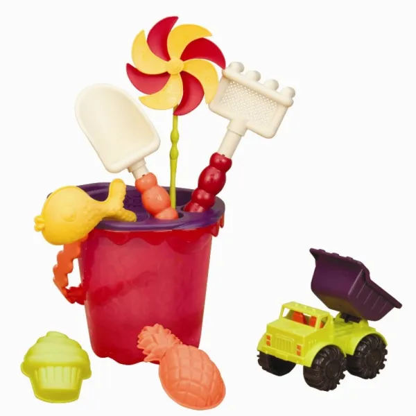 Sands Ahoy - Conjunto de Balde - Vermelho