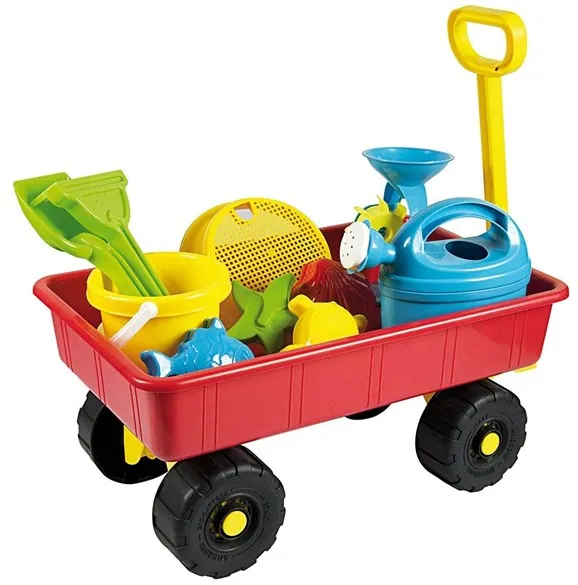 Androni Carrinho de Brinquedo com Brinquedos de Areia
