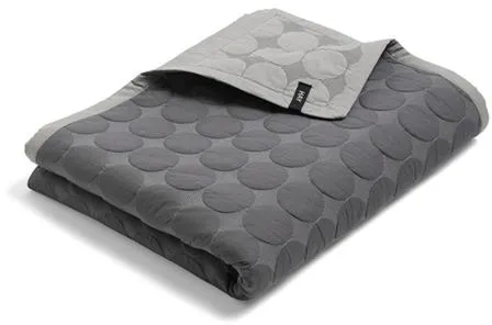 HAY Mega Dot Colcha 260x260 Cinza escuro