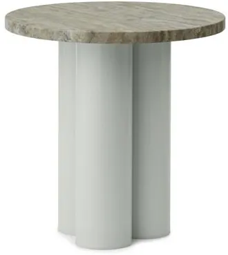 Normann Copenhagen Mesa Lateral Dit Verde Claro/Travertino Prata