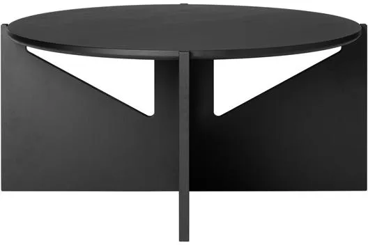 Kristina Dam Studio Simple Mesa de Centro XL Carvalho Preto Lacado