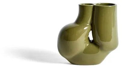 HAY W&S Chubby Vase Verde Oliva