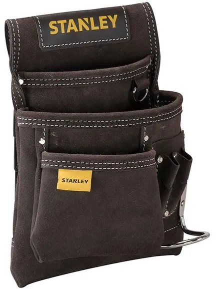 Bolsa de pregos e martelo de couro Stanley