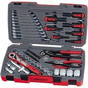 Conjunto de ferramentas Teng Tools T1268 com 68 peças